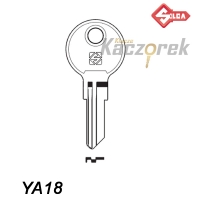 Silca 081 - klucz surowy - YA18